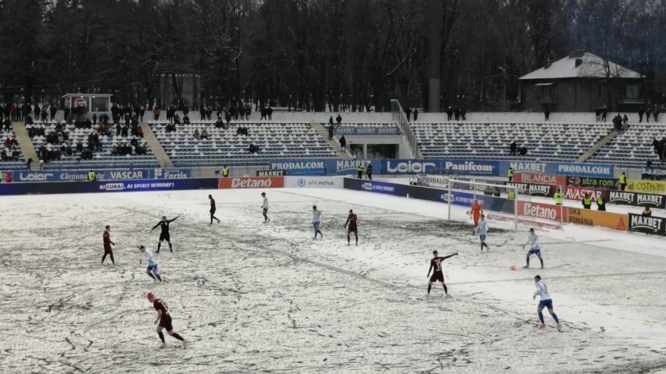Superliga. CFR Cluj s-a poticnit în Copou
