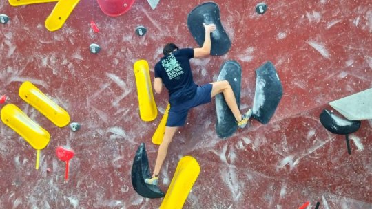 REPORTAJ | Darius Râpă, cel mai valoros român la escaladă: "90% din acest sport e cădere!"