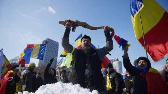 Proteste în București față de anularea turului doi al alegerilor prezidențiale