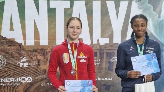 Spadasina Natalia Constantin, medaliată cu bronz la Europenele de cadeţi