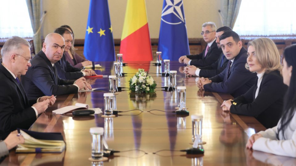 Preşedintele interimar Ilie Bolojan se întâlneşte cu partidele politice la Palatul Cotroceni