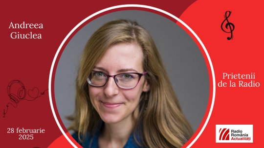 Andreea Giuclea, între #prieteniidelaradio