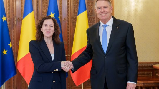 Președintele Iohannis, întâlnire cu vicepreședinta executivă a CE, Roxana Mînzatu