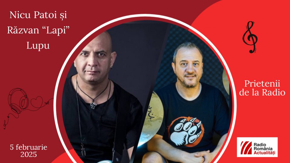 Nicu Patoi și Răzvan “Lapi” Lupu, între Prietenii de la Radio
