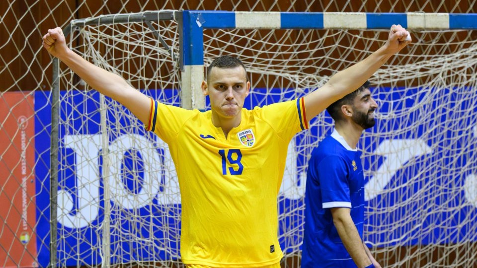 Futsal: victorie pentru România în deplasarea din Cipru