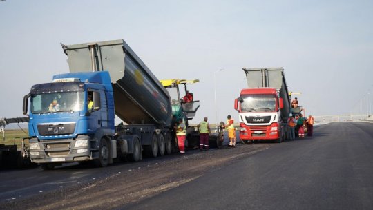 Lucrările de modernizare continuă pe DN 52, între Alexandria și Turnu Măgurele