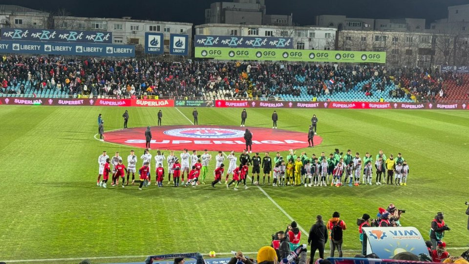 Superliga: Giuleștenii, chinuiți la Galați, scor final 1-1