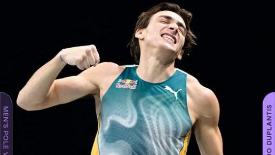 Un nou record mondial pentru Armand Duplantis