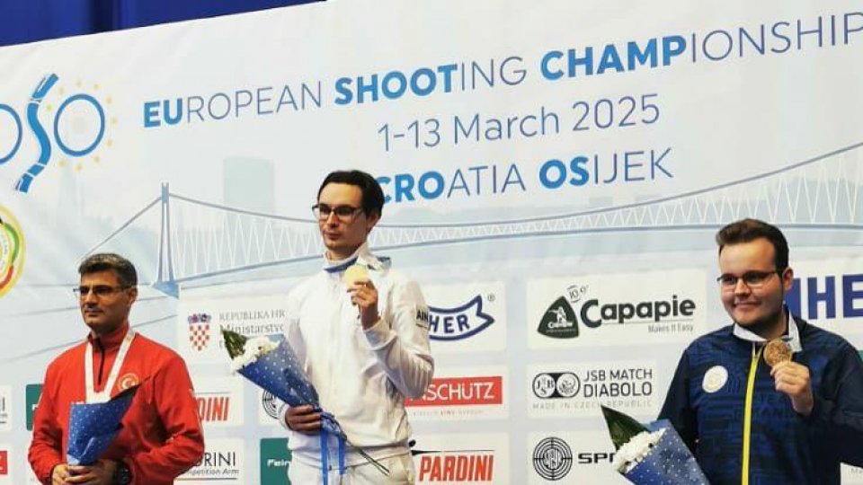 Tir: Luca Joldea, bronz la Campionatele Europene