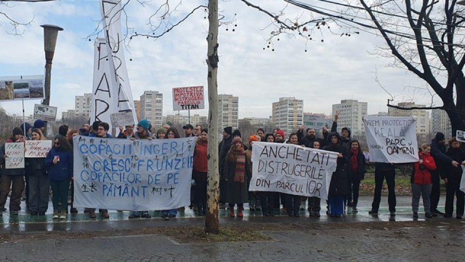 București: Un nou protest pentru protejarea zonei retrocedate din parcul IOR