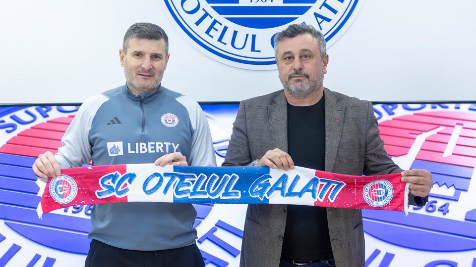 Laszlo Balint l-a înlocuit pe Ovidiu Burcă, pe banca Oțelului Galați