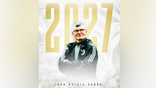 Superliga: Ioan Ovidiu Sabău și-a prelungit contractul cu “U” Cluj