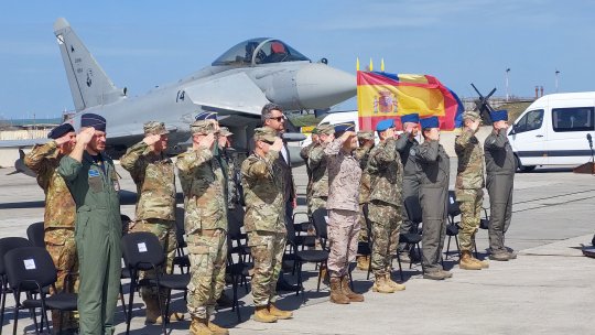 Spania și-a încheiat misiunea de poliție aeriană în România