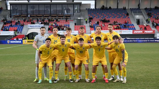 Fotbal: Victorie pentru naționala U20 în Liga Elitelor