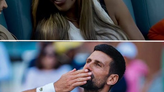 Novak Djokovici s-a calificat în sferturi la Miami Open. La meci au asistat Serena Williams şi Juan Martin Del Potro!