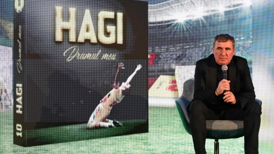 Gică Hagi și "Drumul meu", lansarea cărții autobiografice