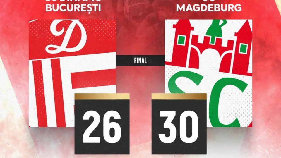 Handbal: Dinamo pierde primul joc cu Magdeburg