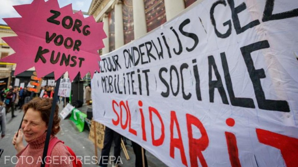 Belgia: Grevă generală în urma tăierilor de fonduri anunțate de guvern