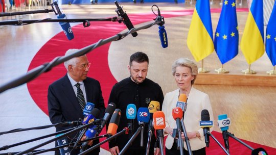 Liderii europeni, front comun pentru susţinerea Ucrainei