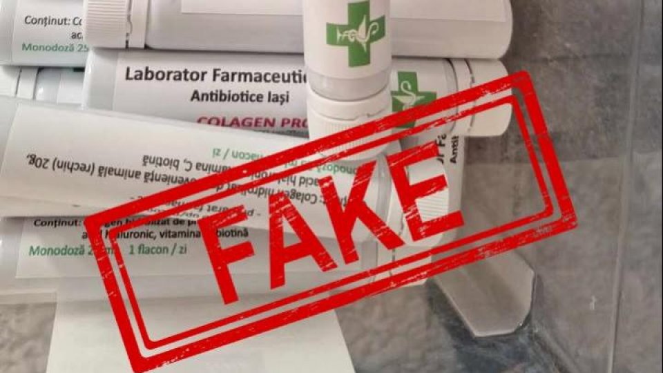 Avertizare vizând un medicament falsificat având eticheta "Colagen Proactiv"