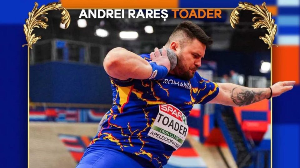 Atletism: Rareș Toader aur la greutate la CE de sală