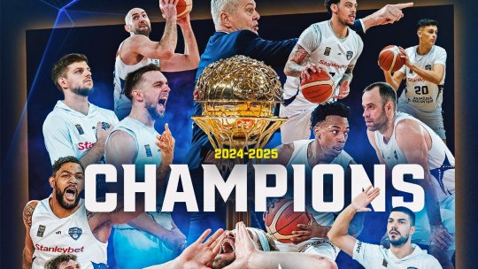 CSO Voluntari, primul trofeul pentru baschetul românesc, din ultimii 20 de ani