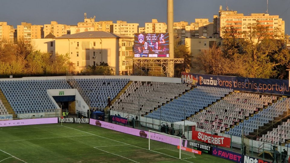 Superliga: Gloria Buzău - Poli Iași 0-1