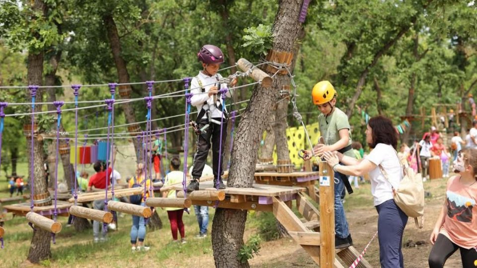 Redeschiderea Parcului de Aventură de la Gârboavele