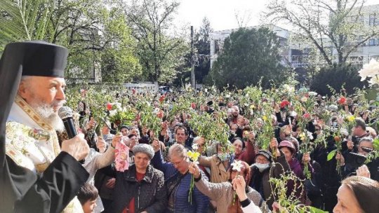 Sfințirea ramurilor de salcie
