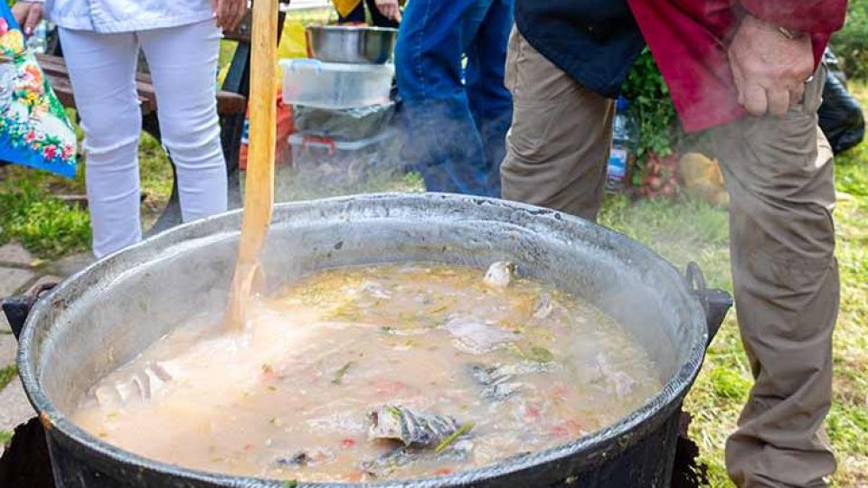 Ciorbă de pește la Muzeul Astra
