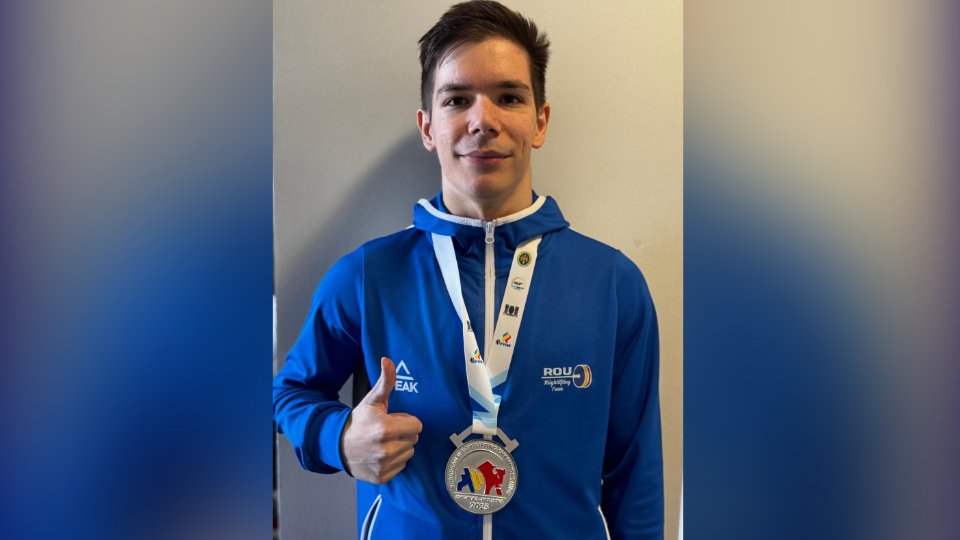 Haltere: Încă o medalie pentru România la Europenele de la Chișinău