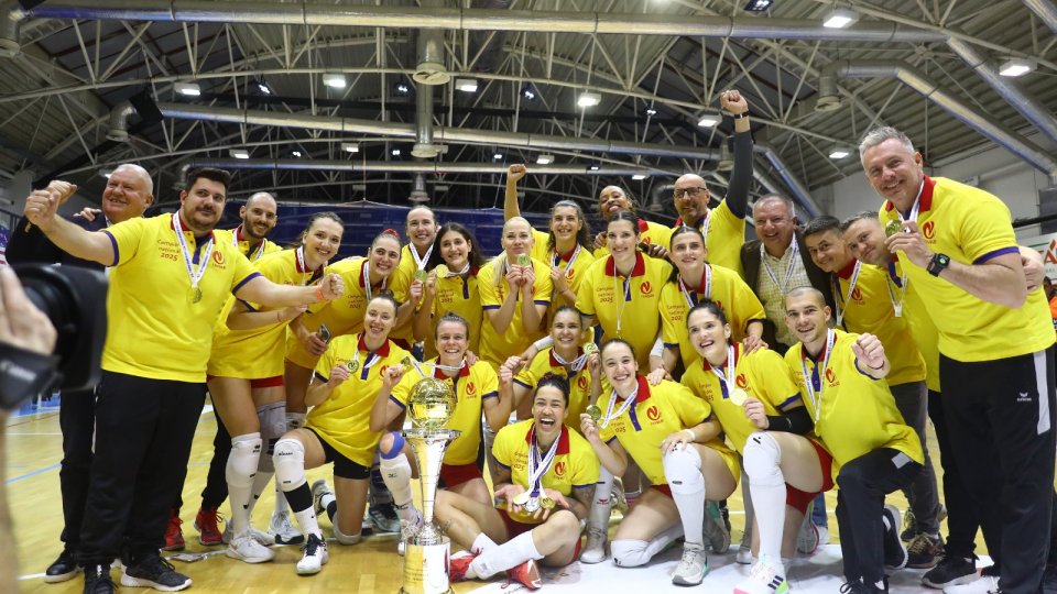 Volei: CSM Volei Alba-Blaj câștigă finala Diviziei A1
