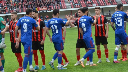 Fotbal: Steaua câștigă la Reșița în Liga a 2-a