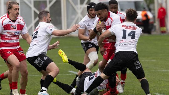 Rugby. 3 din 3 pentru gazde