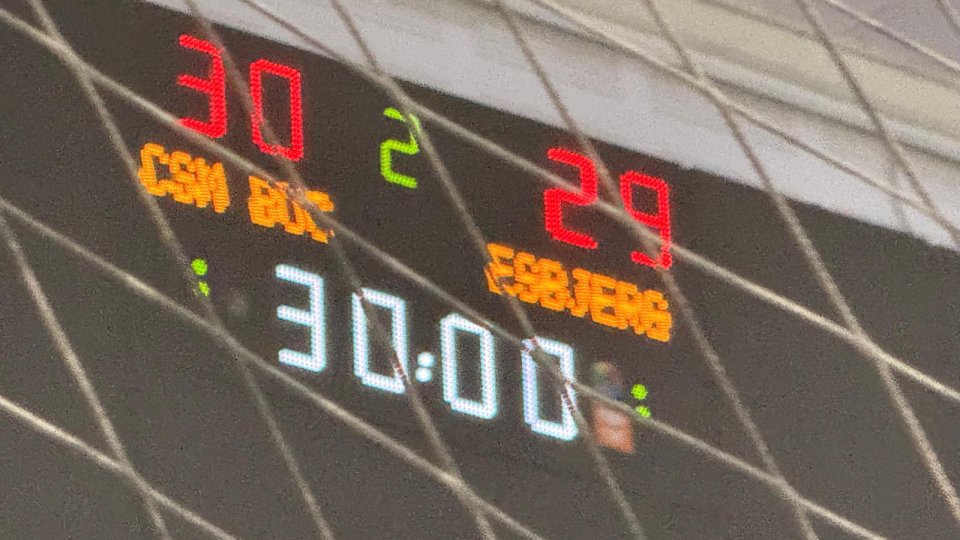 Handbal: CSM București câștigă primul meci cu Team Esbjerg