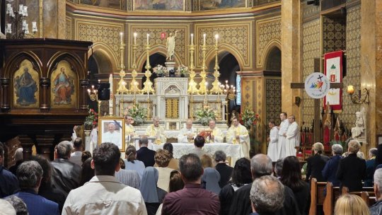 Comunitatea Romano-Catolică din România îi aduce un omagiu Papei Francisc