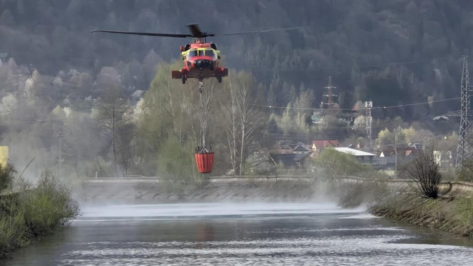 Argeș: O țigară aruncată în pădure, cauza cea mai probabilă a incendiului de lângă Cetățeni