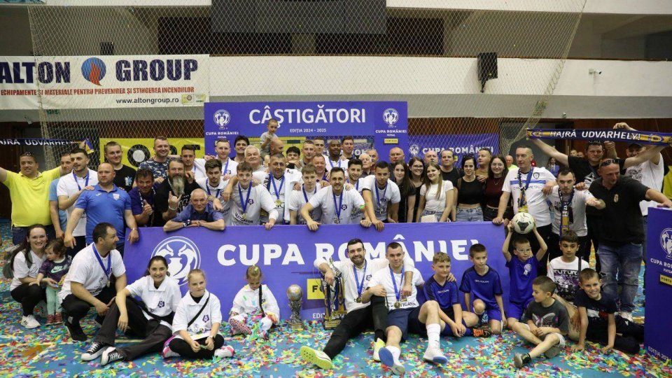 Fotbal în sală. FK Odorheiu Secuiesc a cucerit Cupa României