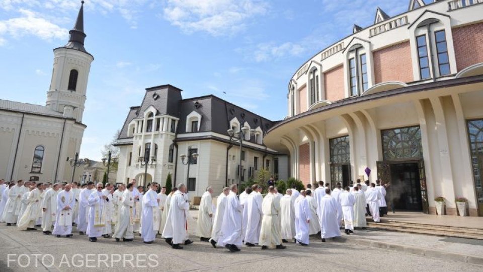Sfânta Liturghie cu Prohod, la catedrala catolică din Iași