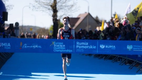 Carol Popa, campion european la duatlon