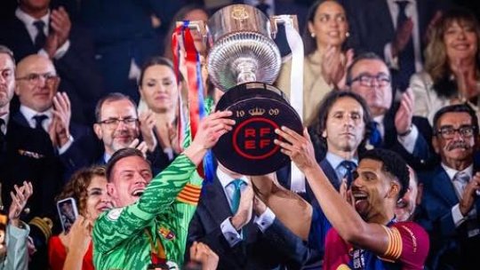 FC Barcelona a câştigat  Cupa Spaniei, a învins cu 3-2 după prelungiri pe Real Madrid