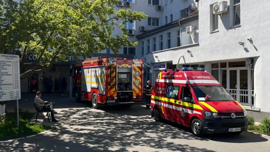 Incendiu la Spitalul Municipal din Rădăuți