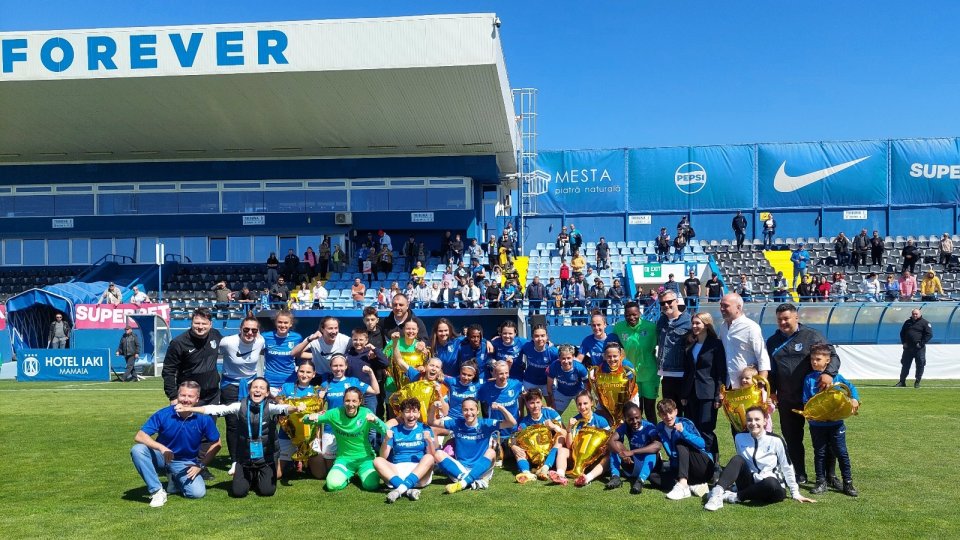 Fotbal: Farul Constanța câștigă titlul la feminin