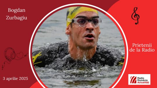 Înotătorul Bogdan Zurbagiu, între #prieteniidelaradio