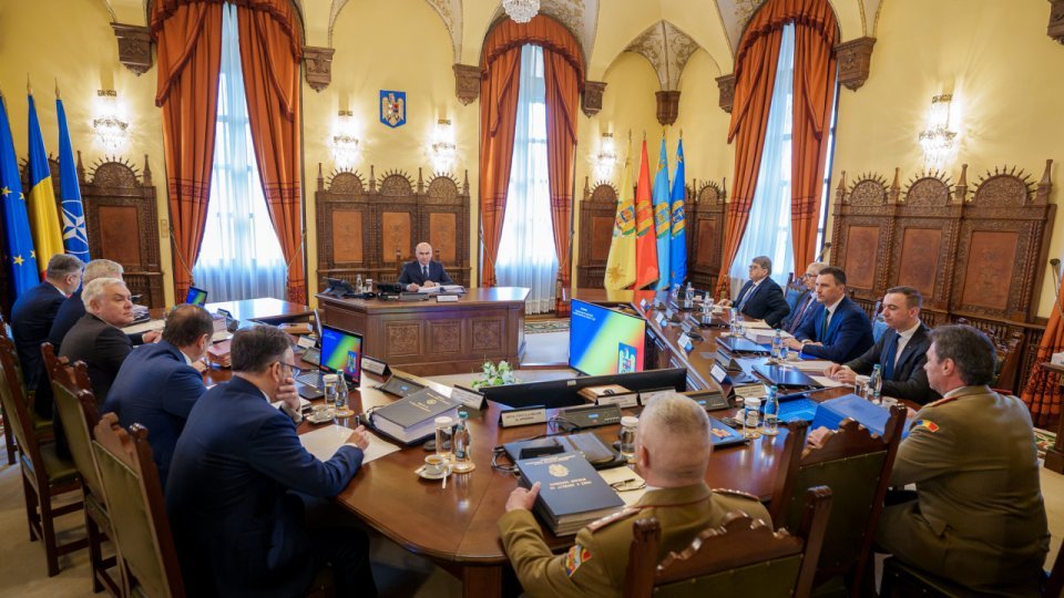 Consiliul Suprem de Apărare a Ţării se reuneşte miercuri