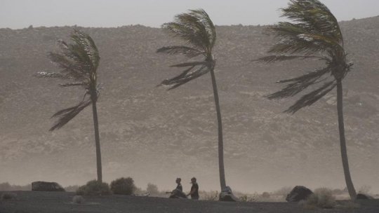 Furtuna Nuria afectează peninsula iberică și arhipelagul insulelor Canare