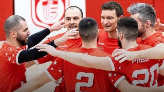 Dinamo Bucureşti conduce cu 2 la 0 la general în finala Diviziei A1 la volei masculin