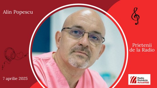 Medicul Alin Popescu, între #prieteniidelaradio