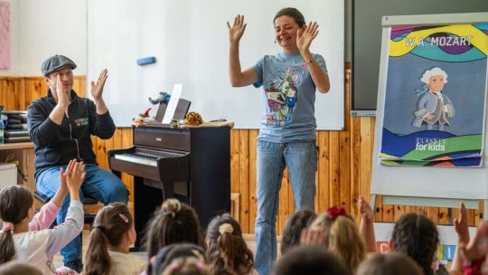 Turneul "Muzică clasică pentru copii" începe la Beclean, în judeţul Bistriţa Năsăud