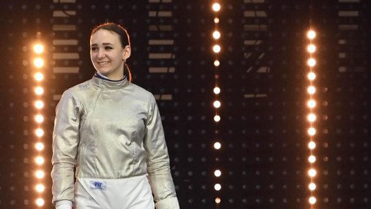 Scrimă: Medalie de aur pentru Amalia Covaliu la sabie cadete